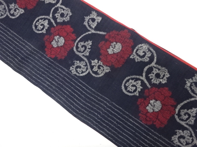 Japanese Kimono / Antique / Fukuro Obi Silk